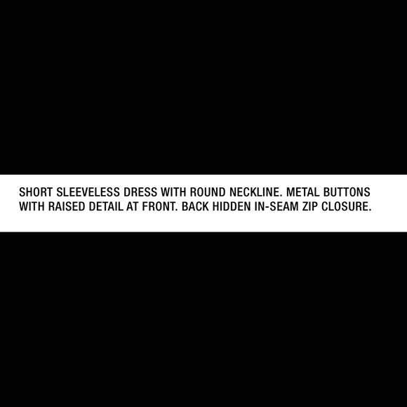 NWT ZARA Textured Weave Dress With Buttons M Green - Picture 14 of 14